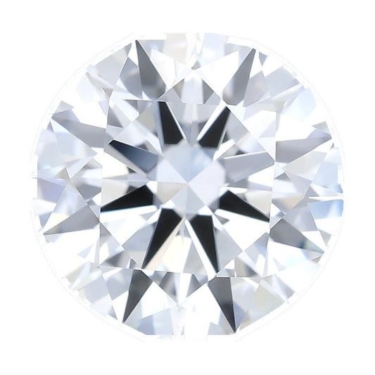 1.50 ct round lab-grown diamond, E color, VVS2 clarity, IGI certified, still from its 360° video