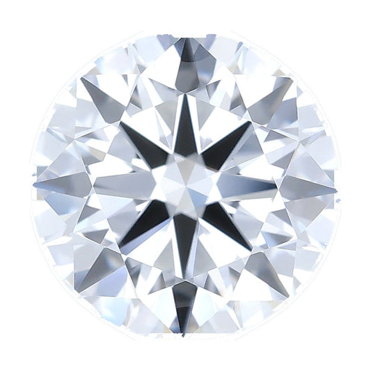 1.50 ct round lab-grown diamond, E color, VVS2 clarity, IGI certified, still from its 360° video