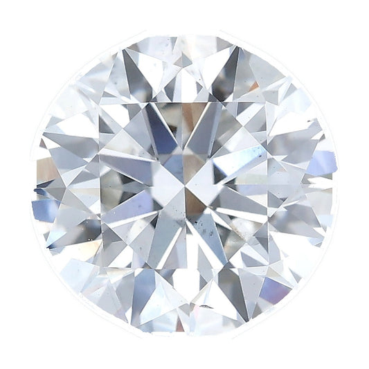 1.50 ct round lab-grown diamond, F color, VS2 clarity, IGI certified, still from its 360° video