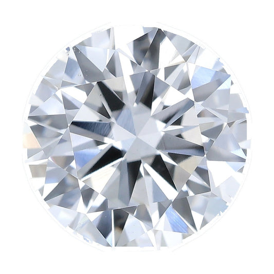 1.50 ct round lab-grown diamond, G color, VS1 clarity, IGI certified, still from its 360° video