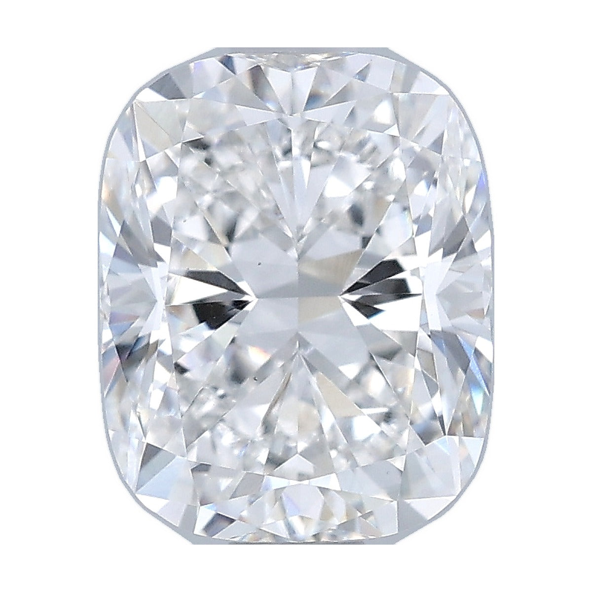 1.51 ct elongated cushion lab-grown diamond, D color, VS1 clarity, IGI certified, still from its 360° video