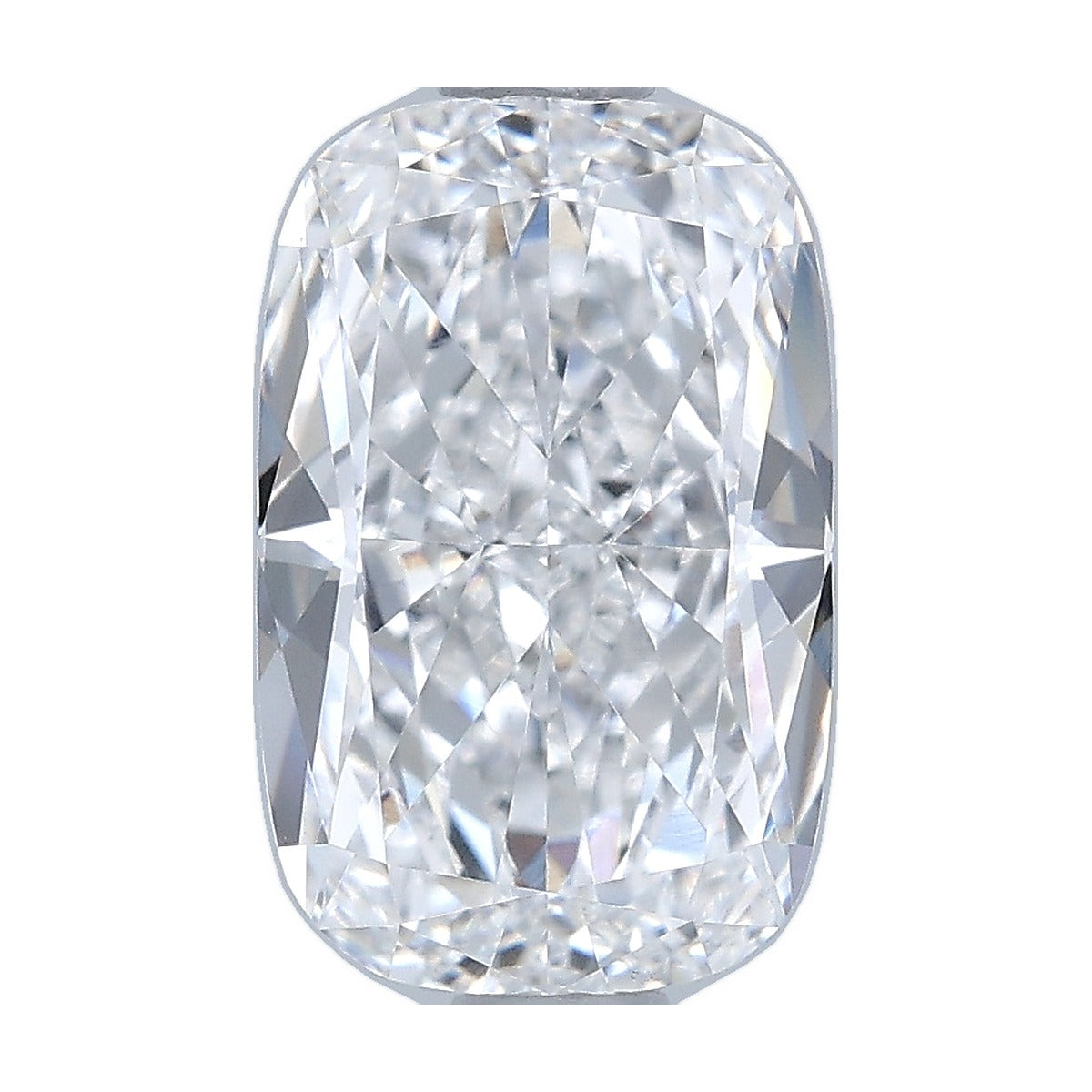 1.51 ct elongated cushion lab-grown diamond, E color, VS1 clarity, IGI certified, still from its 360° video