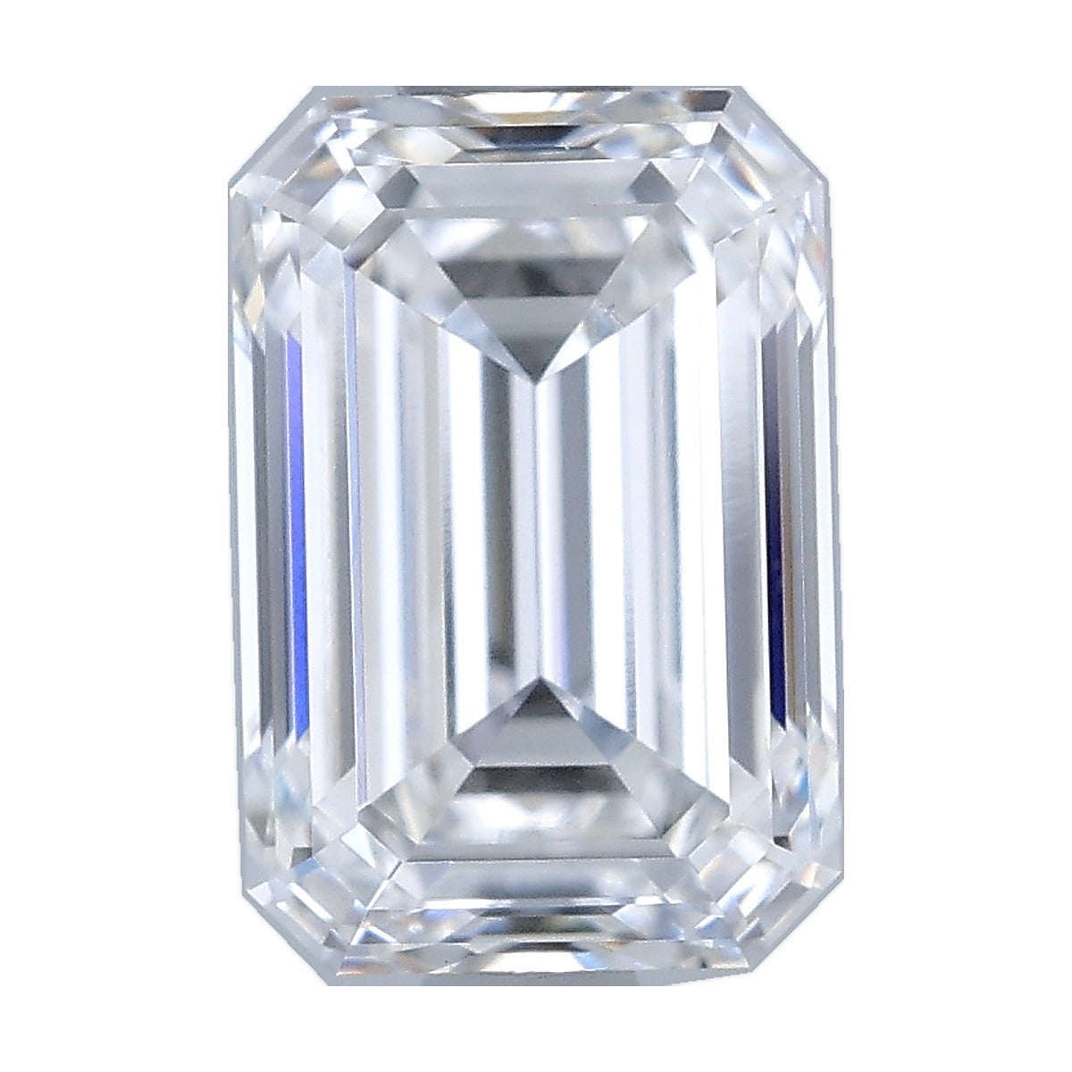 1.51 ct emerald lab-grown diamond, D color, VVS2 clarity, GIA certified, still from its 360° video