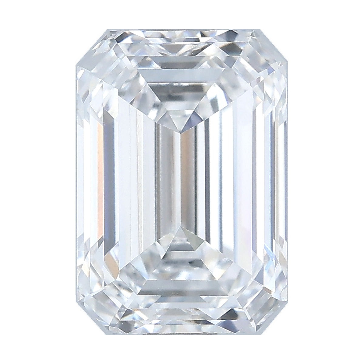 1.51 ct emerald lab-grown diamond, E color, VVS2 clarity, IGI certified, still from its 360° video