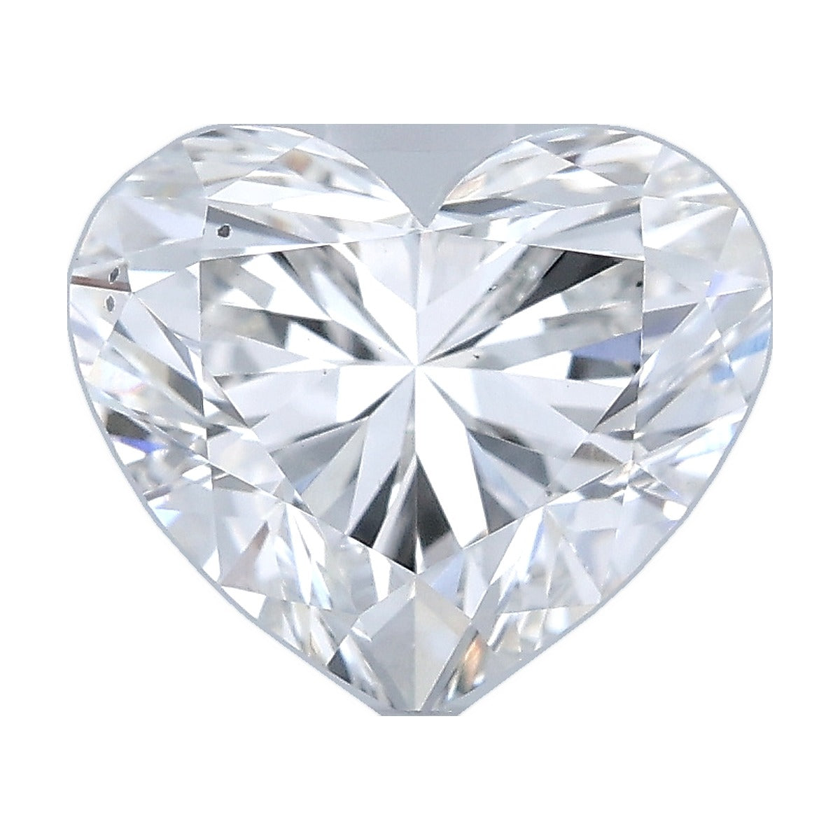 1.51 ct heart lab-grown diamond, G color, VS2 clarity, IGI certified, still from its 360° video