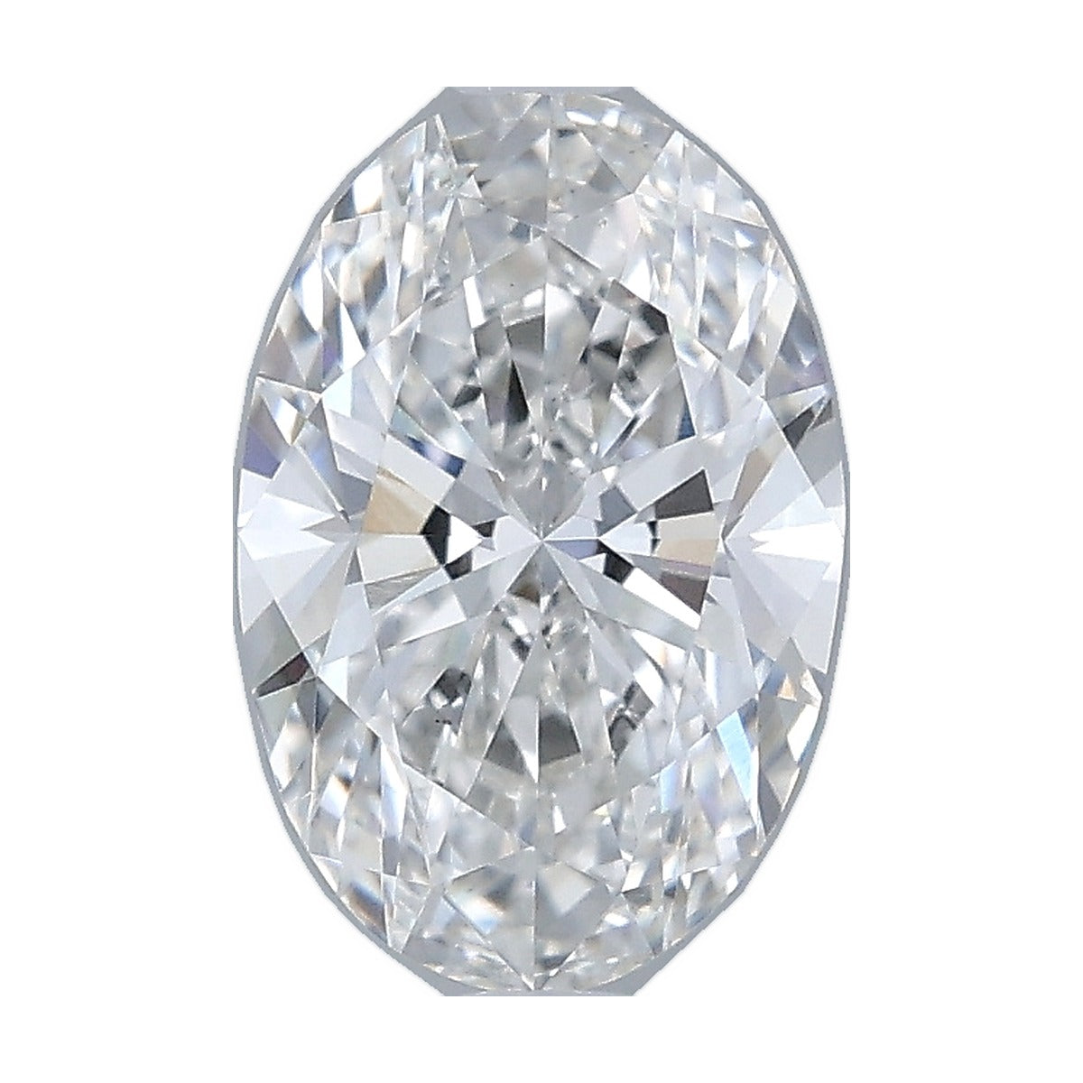 1.51 ct oval lab-grown diamond, F color, VS1 clarity, IGI certified, still from its 360° video