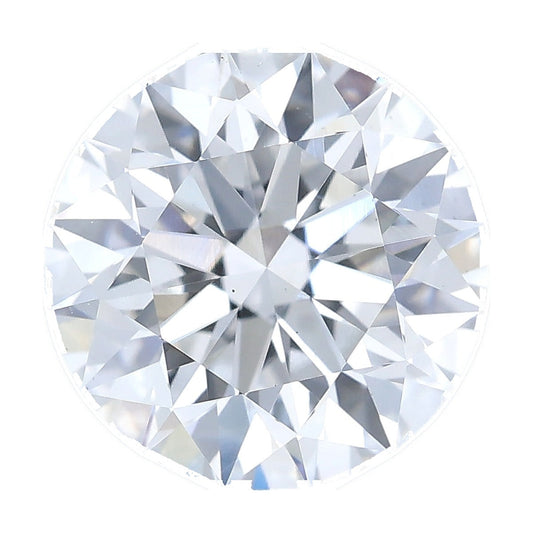 1.51 ct round lab-grown diamond, D color, VS2 clarity, IGI certified, still from its 360° video
