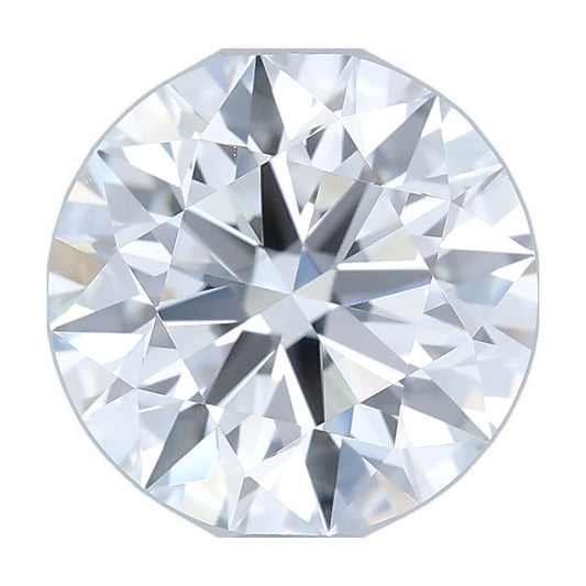 1.51 ct round lab-grown diamond, E color, VVS1 clarity, IGI certified, still from its 360° video
