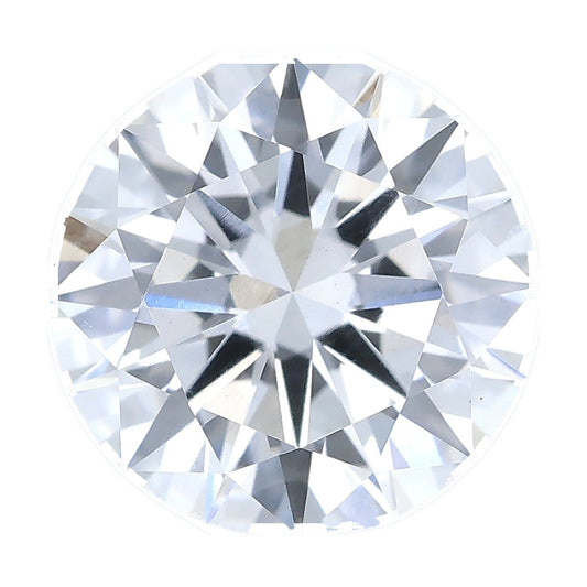 1.51 ct round lab-grown diamond, F color, VS1 clarity, IGI certified, still from its 360° video