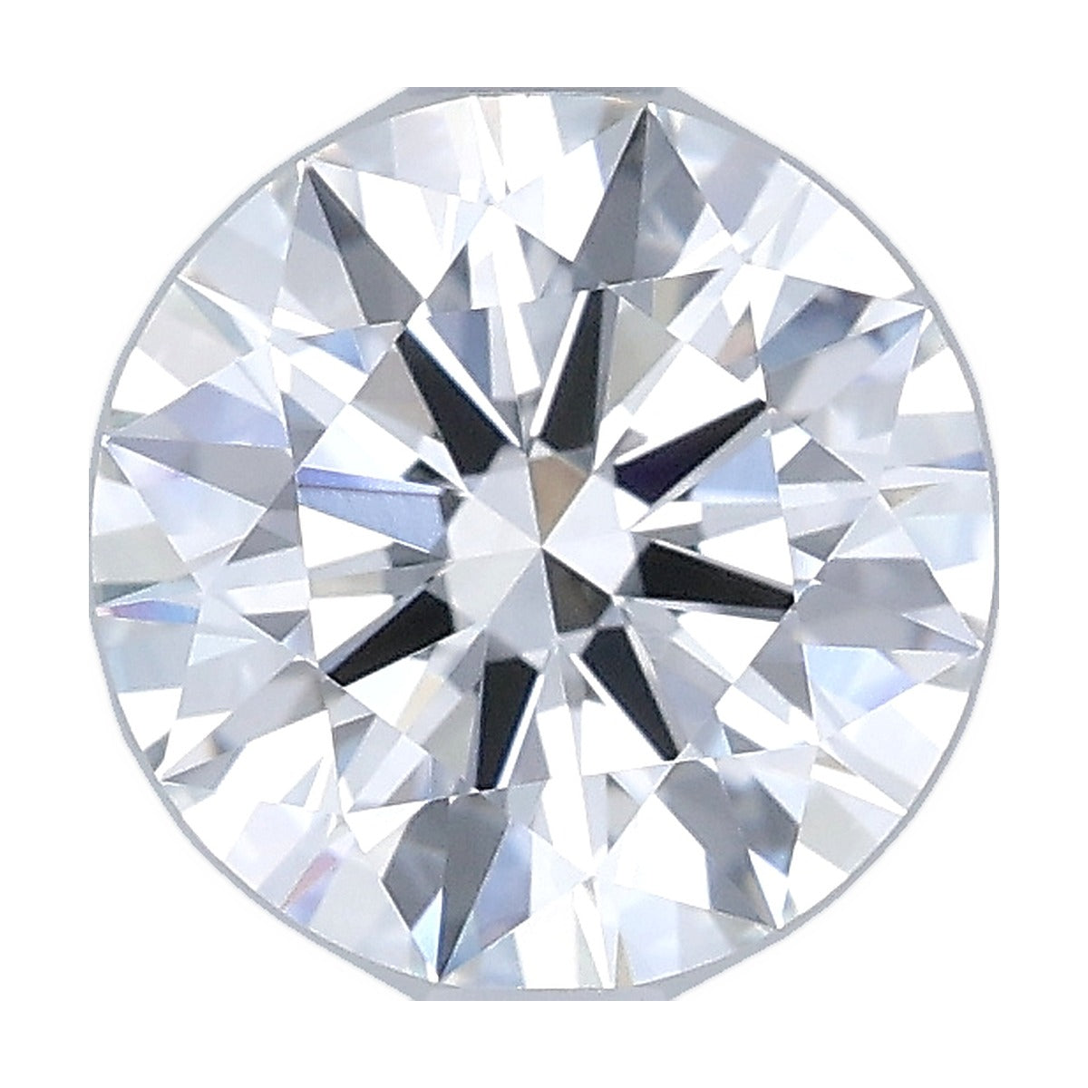 1.51 ct round lab-grown diamond, F color, VVS1 clarity, GIA certified, still from its 360° video