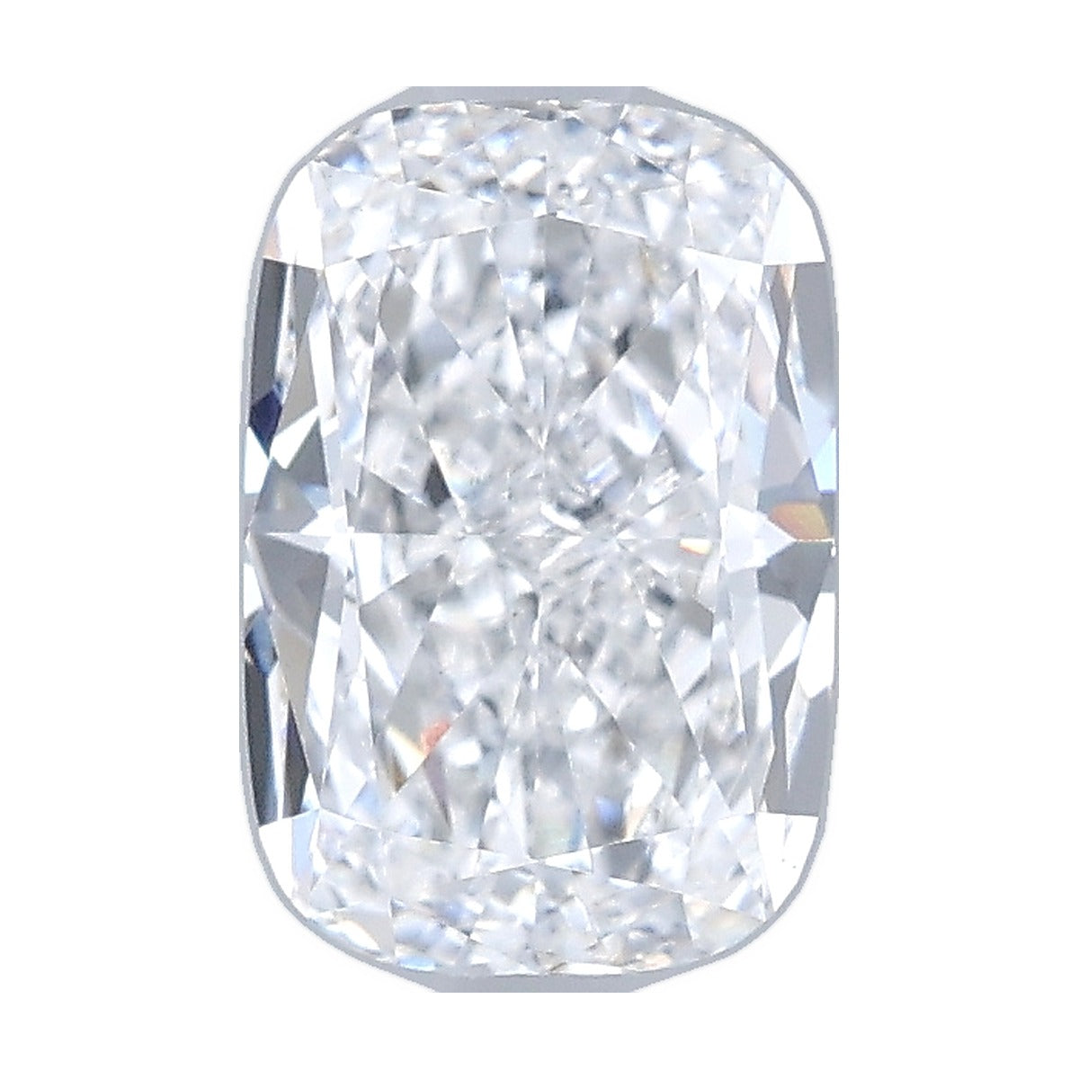 1.52 ct elongated cushion lab-grown diamond, D color, VS1 clarity, IGI certified, still from its 360° video