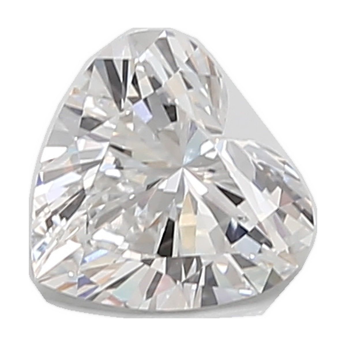 1.52 ct heart lab-grown diamond, D color, VVS2 clarity, IGI certified, still from its 360° video