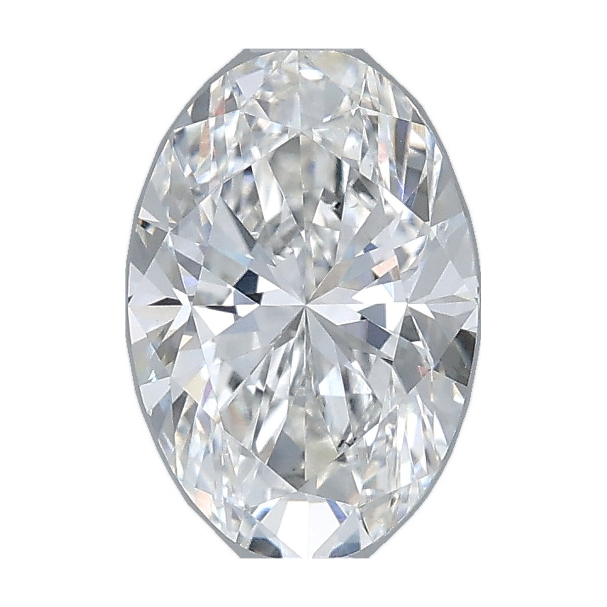 1.52 ct oval lab-grown diamond, F color, VS1 clarity, IGI certified, still from its 360° video