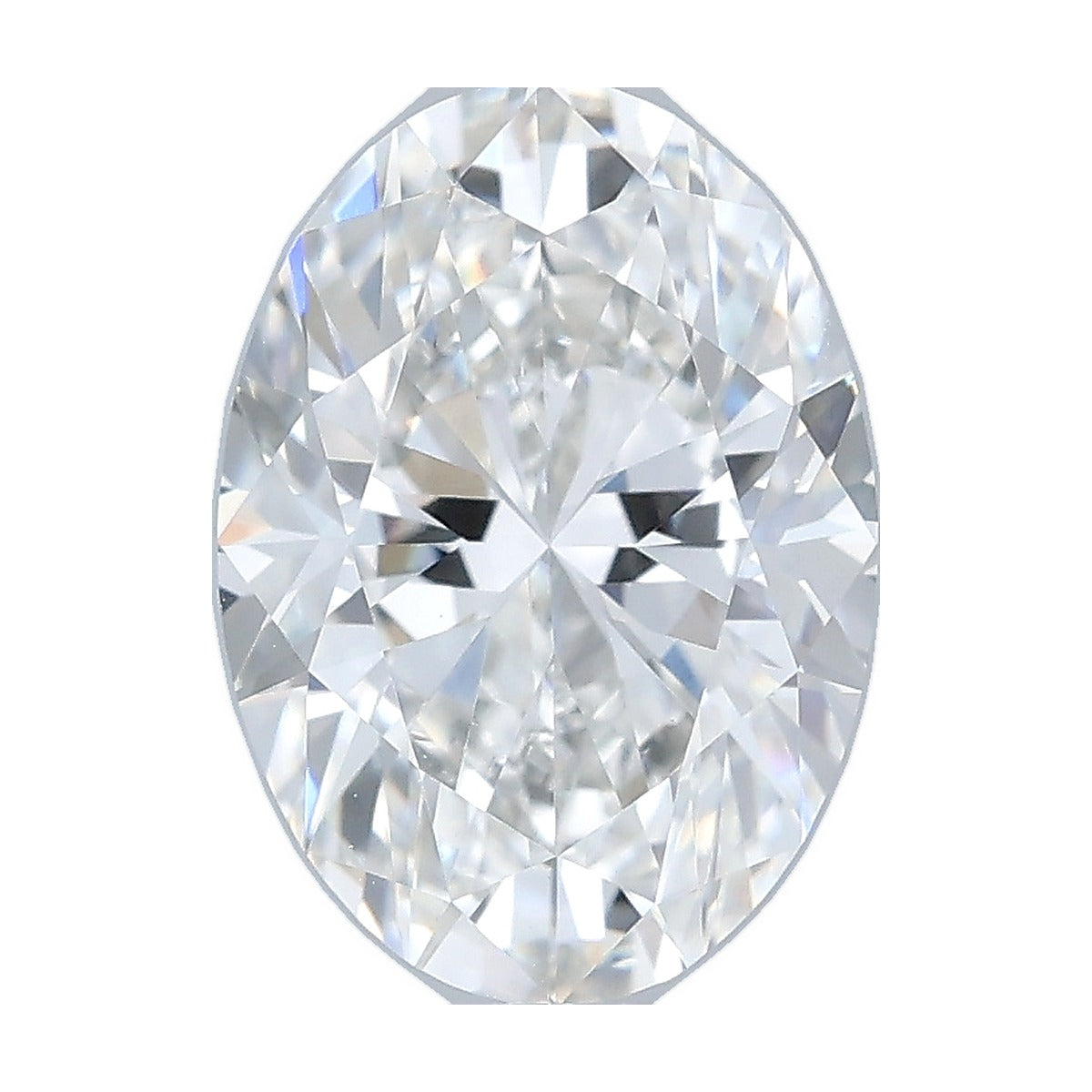 1.52 ct oval lab-grown diamond, F color, VVS2 clarity, IGI certified, still from its 360° video