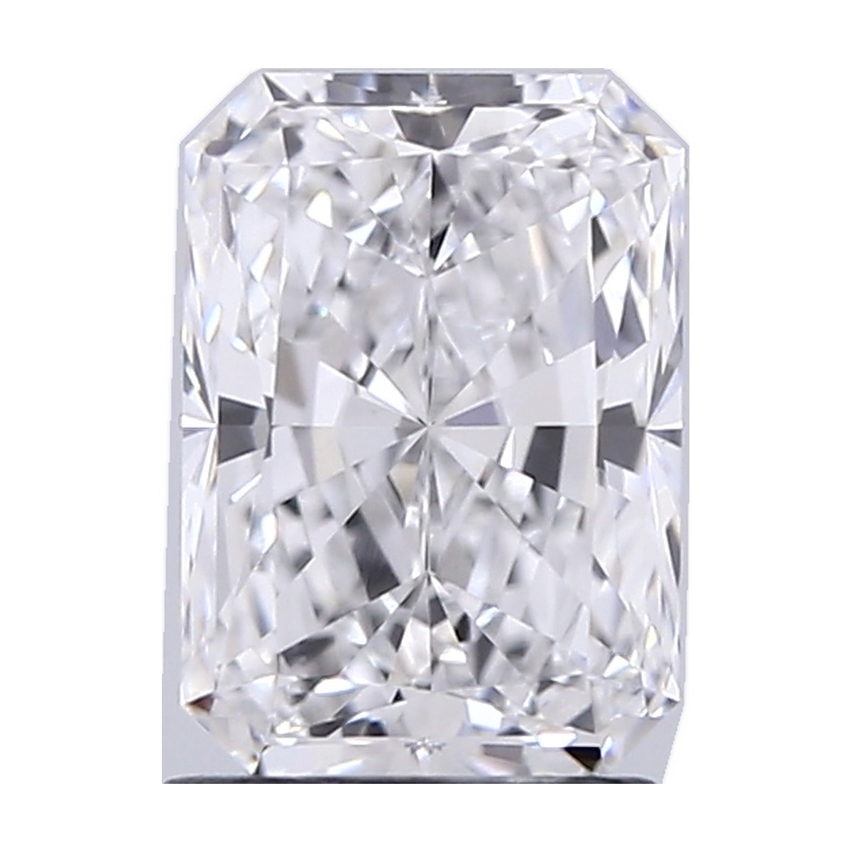 1.52 ct radiant lab-grown diamond, E color, VVS1 clarity, IGI certified, still from its 360° video