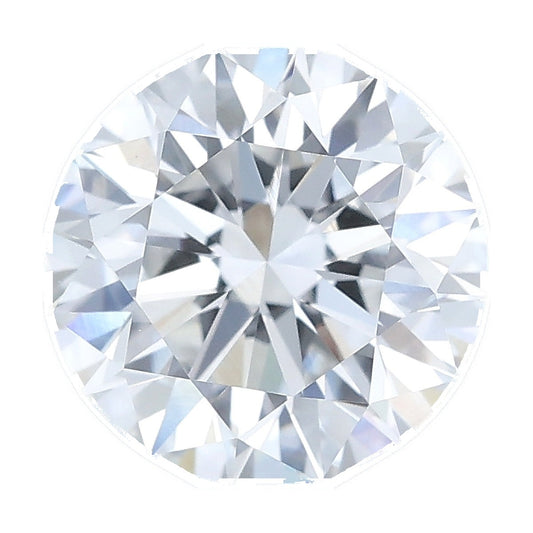 1.52 ct round lab-grown diamond, E color, VVS2 clarity, IGI certified, still from its 360° video