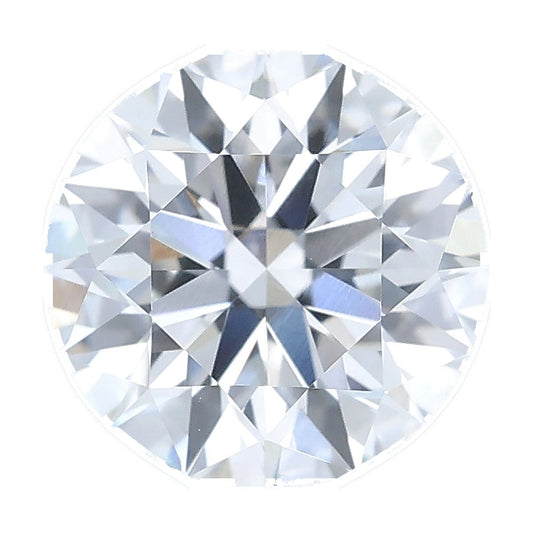 1.52 ct round lab-grown diamond, E color, VVS2 clarity, IGI certified, still from its 360° video