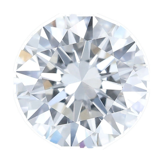 1.52 ct round lab-grown diamond, F color, VS1 clarity, IGI certified, still from its 360° video