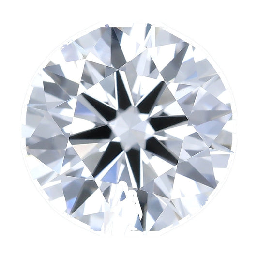 1.52 ct round lab-grown diamond, F color, VS1 clarity, IGI certified, still from its 360° video