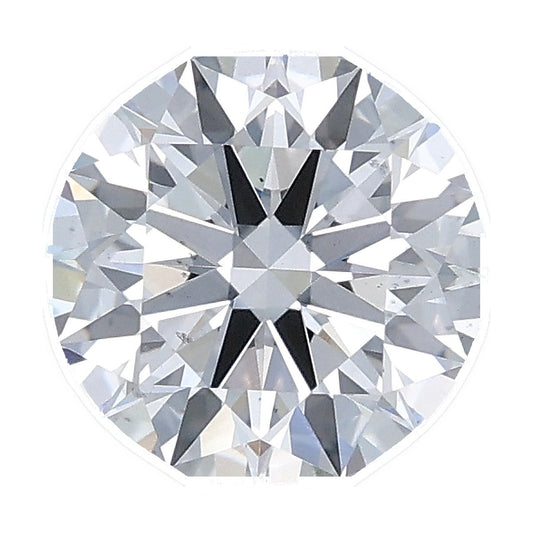1.52 ct round lab-grown diamond, F color, VS2 clarity, IGI certified, still from its 360° video