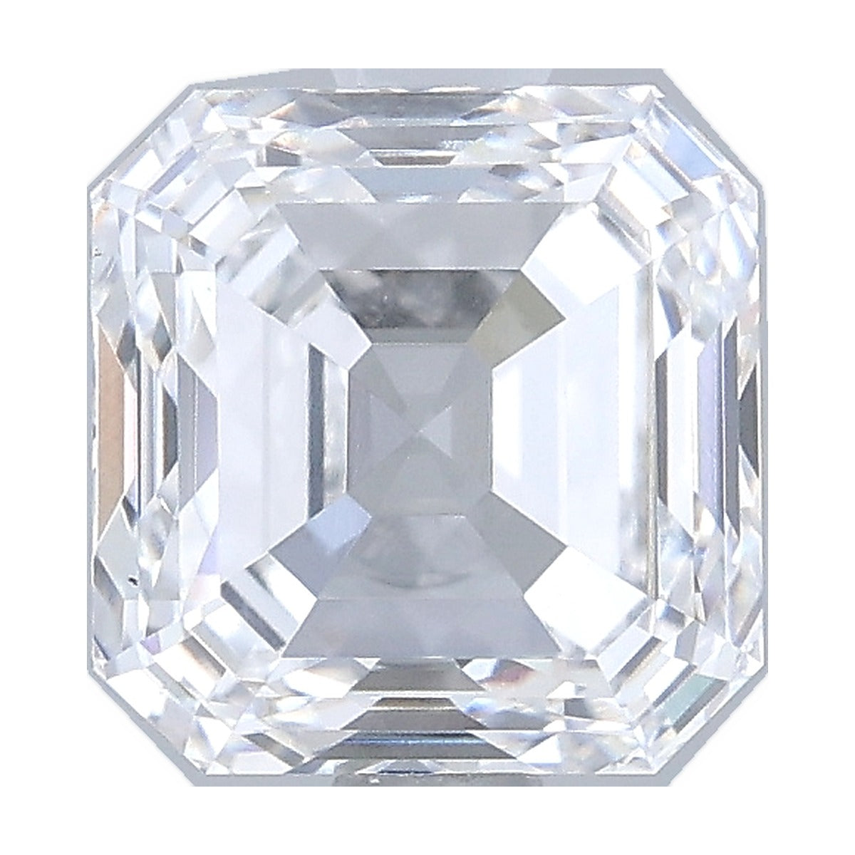 1.53 ct asscher lab-grown diamond, D color, VS1 clarity, IGI certified, still from its 360° video