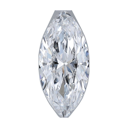 1.53 ct marquise lab-grown diamond, D color, VVS1 clarity, IGI certified, still from its 360° video