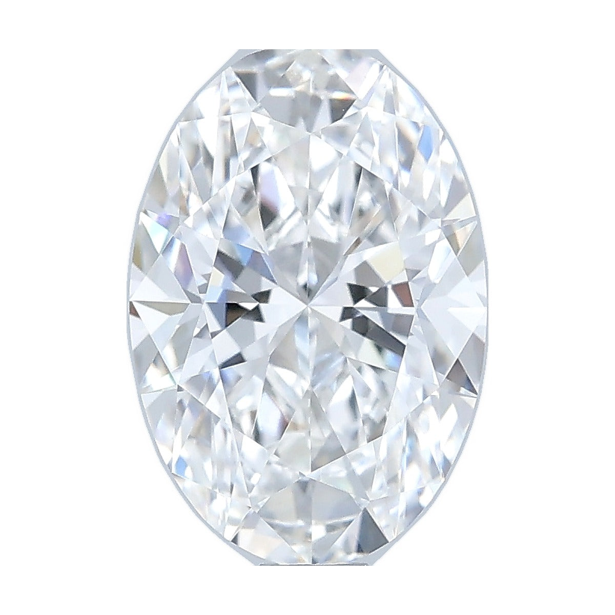 1.53 ct oval lab-grown diamond, E color, VVS2 clarity, IGI certified, still from its 360° video