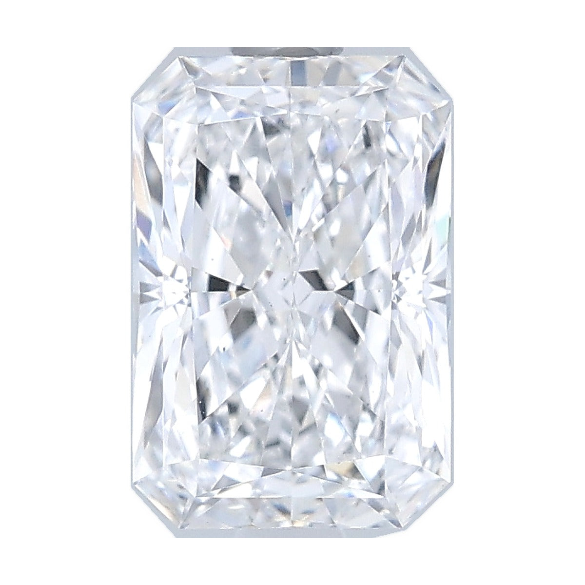 1.53 ct radiant lab-grown diamond, D color, VS1 clarity, IGI certified, still from its 360° video
