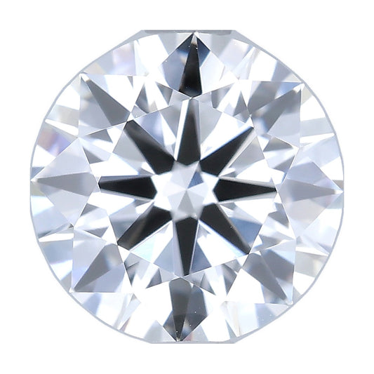 1.53 ct round lab-grown diamond, D color, VVS1 clarity, IGI certified, still from its 360° video