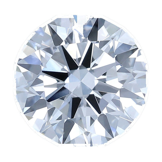 1.53 ct round lab-grown diamond, E color, VS1 clarity, IGI certified, still from its 360° video