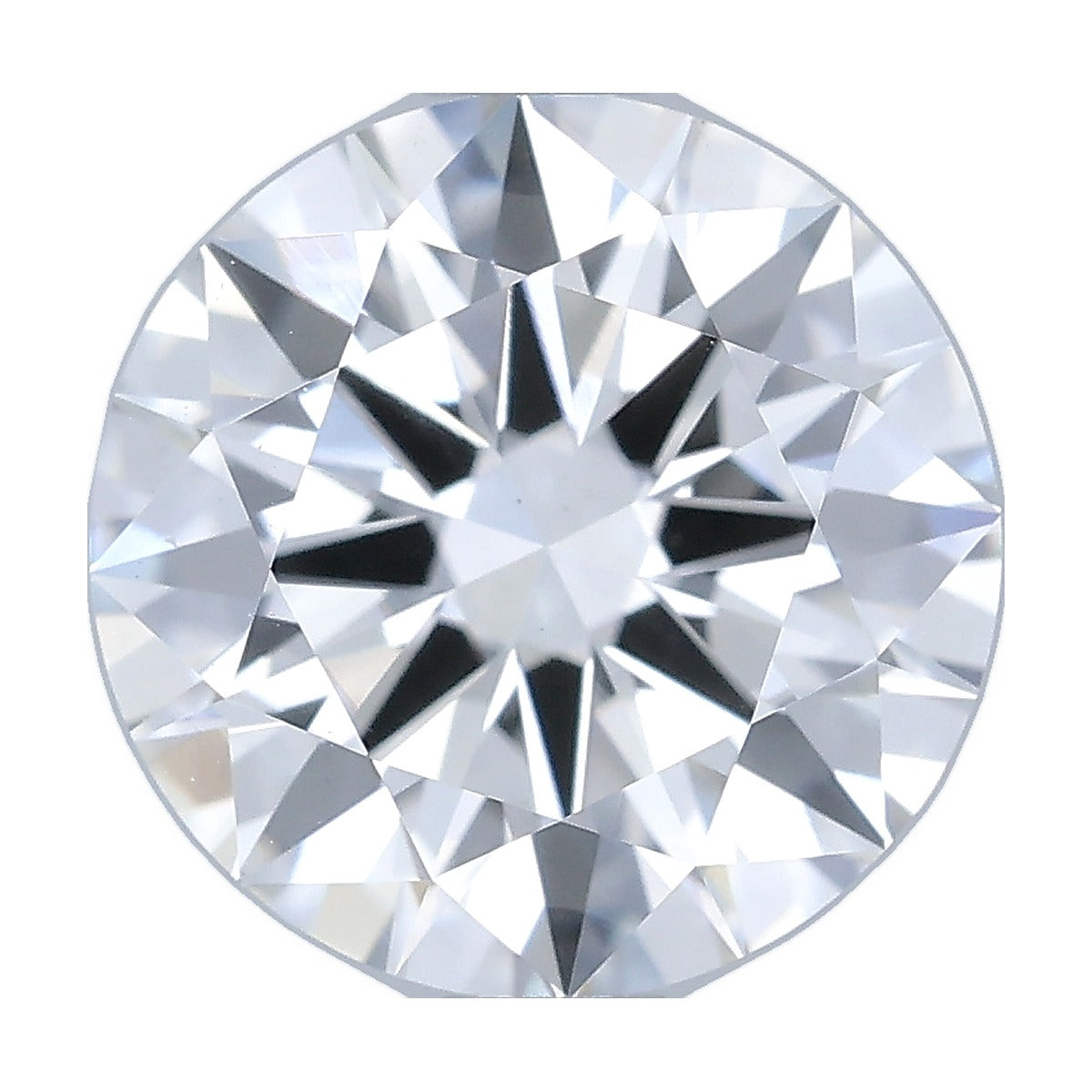 1.53 ct round lab-grown diamond, F color, VS1 clarity, IGI certified, still from its 360° video