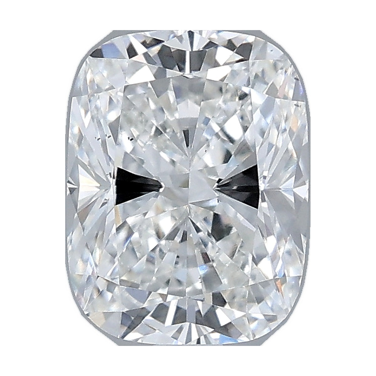 1.54 ct elongated cushion lab-grown diamond, F color, VS1 clarity, IGI certified, still from its 360° video