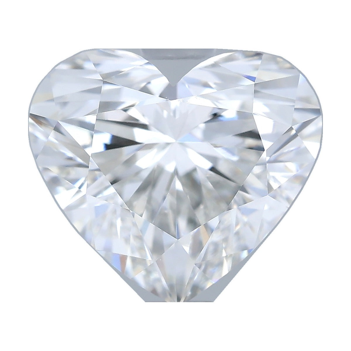 1.54 ct heart lab-grown diamond, F color, VVS2 clarity, IGI certified, still from its 360° video