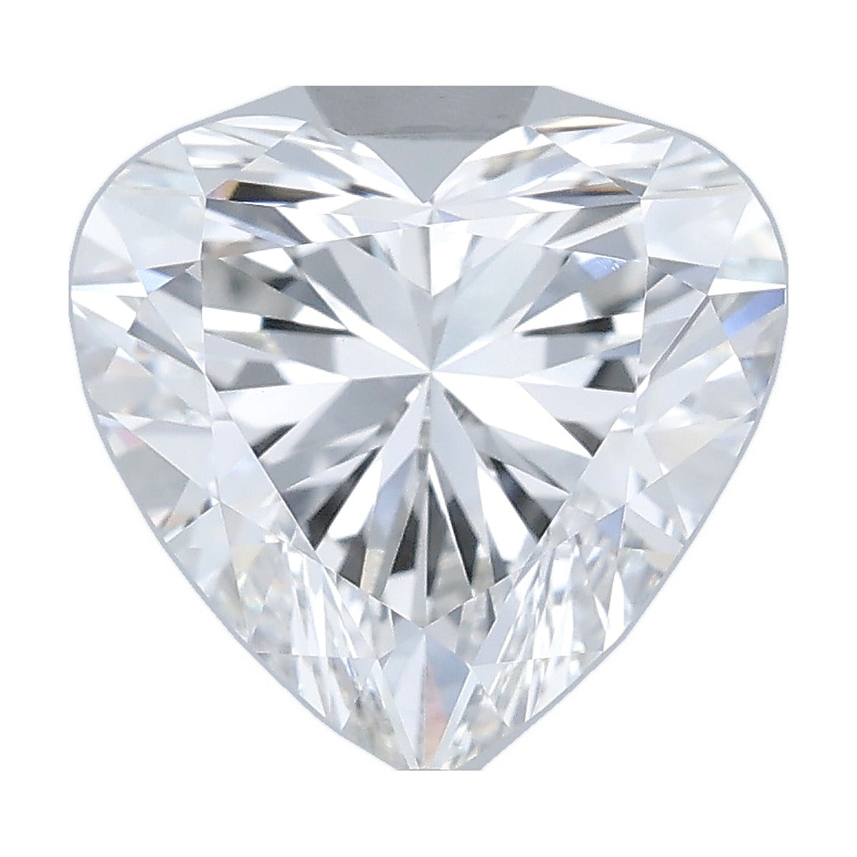 1.54 ct heart lab-grown diamond, G color, VVS2 clarity, IGI certified, still from its 360° video