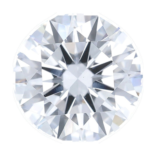1.54 ct round lab-grown diamond, D color, VS2 clarity, IGI certified, still from its 360° video