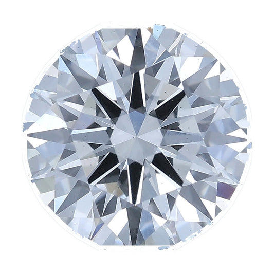 1.54 ct round lab-grown diamond, E color, VS2 clarity, IGI certified, still from its 360° video