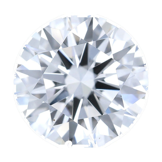 1.54 ct round lab-grown diamond, F color, VS1 clarity, IGI certified, still from its 360° video