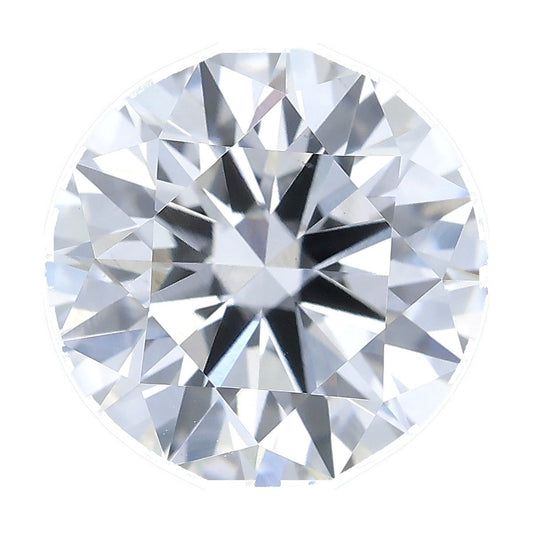 1.54 ct round lab-grown diamond, F color, VS1 clarity, IGI certified, still from its 360° video