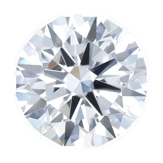 1.54 ct round lab-grown diamond, G color, VVS2 clarity, IGI certified, still from its 360° video