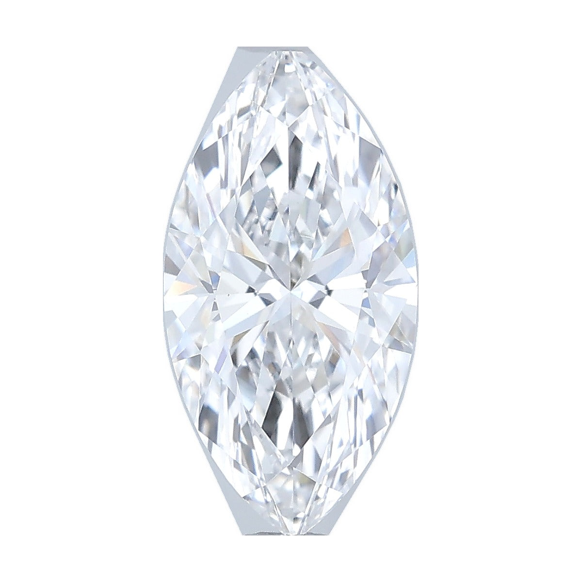 1.55 ct marquise lab-grown diamond, D color, VS1 clarity, IGI certified, still from its 360° video