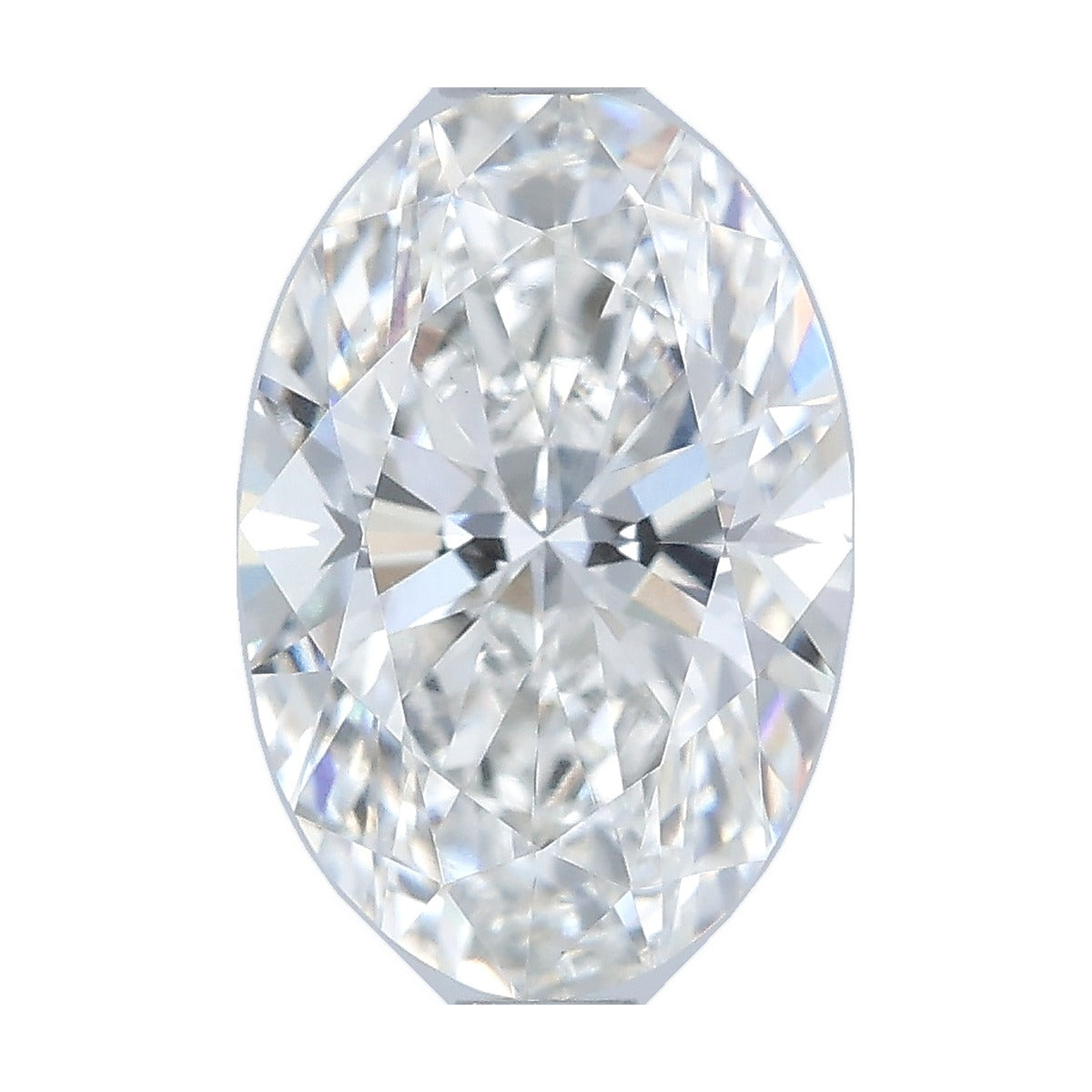 1.55 ct oval lab-grown diamond, F color, VS1 clarity, IGI certified, still from its 360° video
