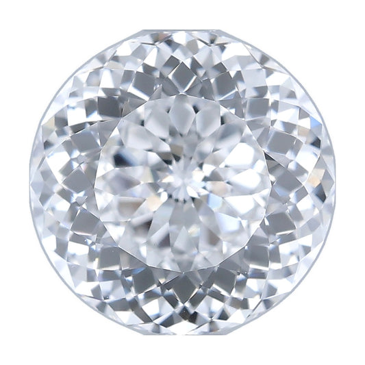 1.55 ct portuguese round lab-grown diamond, D color, VVS2 clarity, IGI certified, still from its 360° video