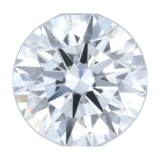 1.55 ct round lab-grown diamond, E color, VVS1 clarity, IGI certified, still from its 360° video