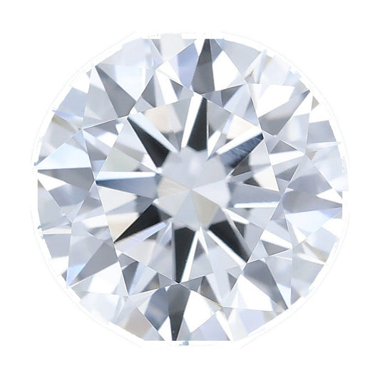 1.55 ct round lab-grown diamond, F color, VS1 clarity, IGI certified, still from its 360° video