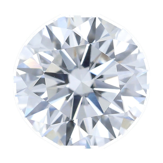 1.55 ct round lab-grown diamond, F color, VS1 clarity, IGI certified, still from its 360° video