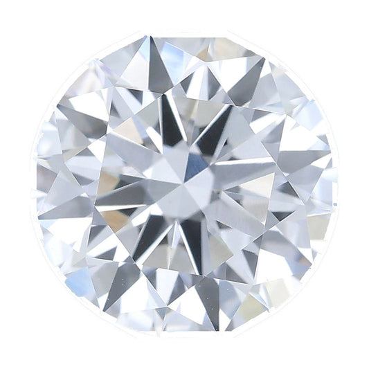 1.55 ct round lab-grown diamond, F color, VS1 clarity, IGI certified, still from its 360° video
