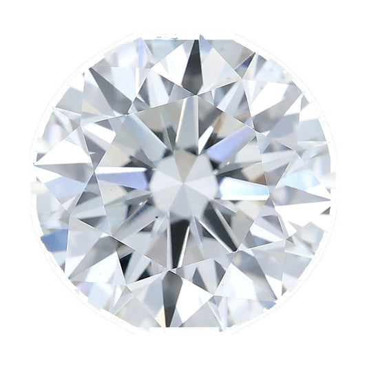 1.55 ct round lab-grown diamond, F color, VS1 clarity, IGI certified, still from its 360° video