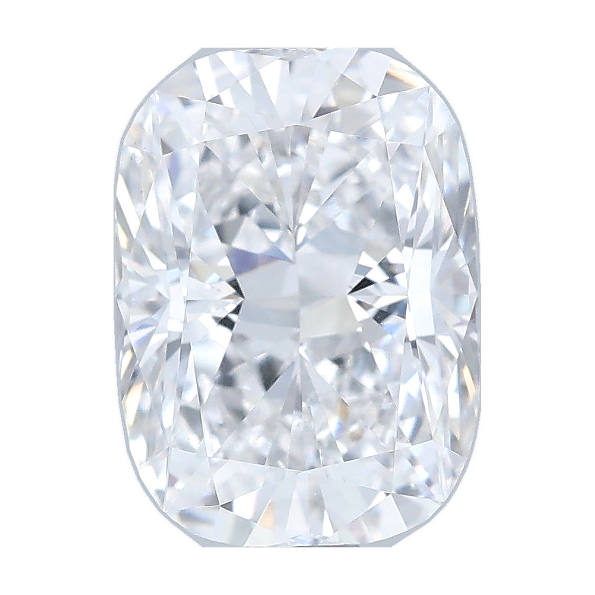 1.56 ct elongated cushion lab-grown diamond, D color, VVS2 clarity, IGI certified, still from its 360° video