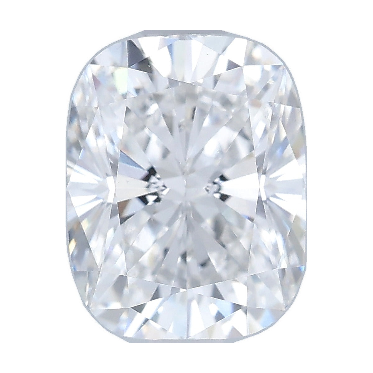 1.56 ct elongated cushion lab-grown diamond, E color, VS1 clarity, IGI certified, still from its 360° video