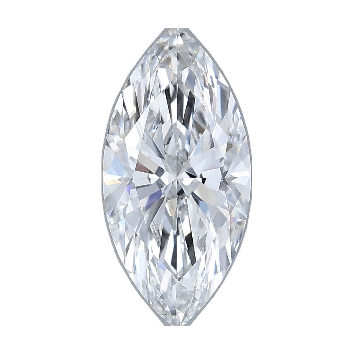 1.56 ct marquise lab-grown diamond, E color, VS1 clarity, IGI certified, still from its 360° video